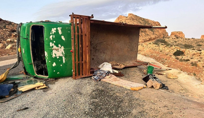 Sidi Bouzid : un décès et plusieurs blessés dans un accident impliquant des ouvrières agricoles