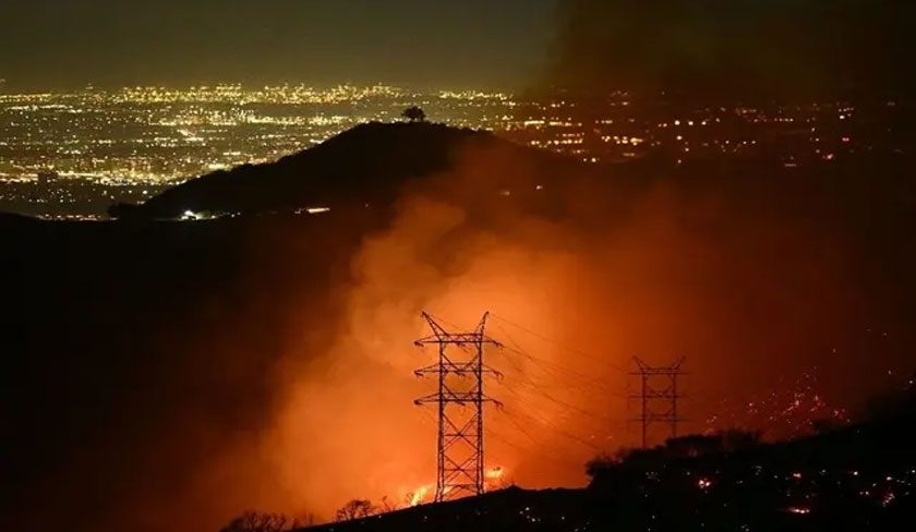 L'incendie à Los Angeles, la jubilation à Tunis