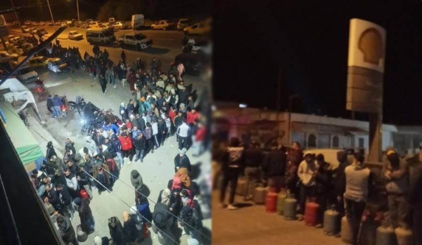 Kairouan : des citoyens font la queue toute la nuit pour une bonbonne de gaz