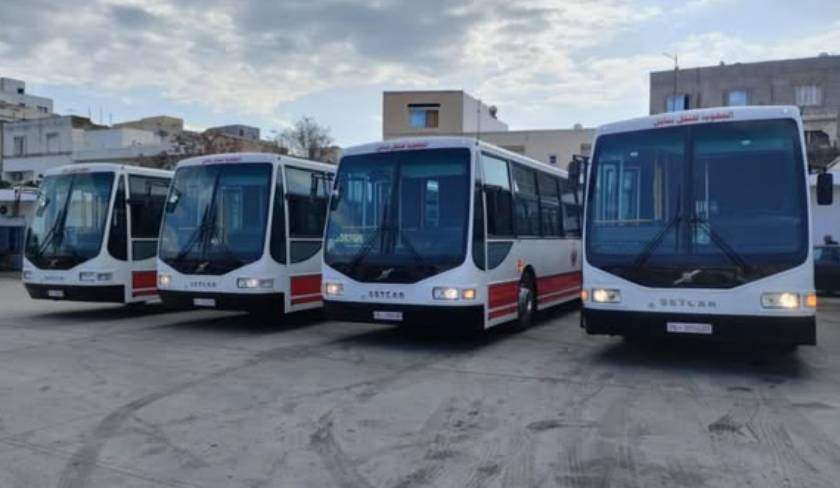 Livraison de bus pour la Société régionale de transport de Nabeul