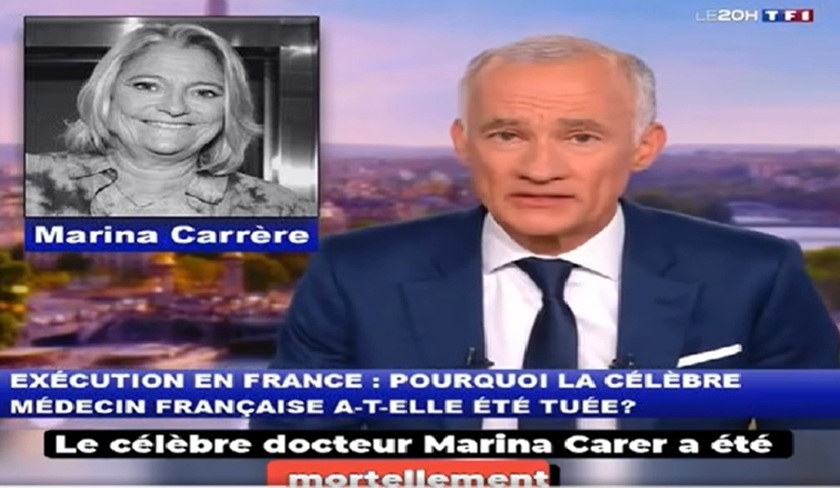 Non, TF1 n'a jamais annoncé l'assassinat de Marina Carrère d'Encausse
