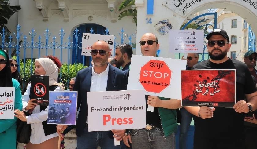 Journée mondiale de la liberté de la presse : le SNJT solidaire avec les journalistes emprisonnés et les martyrs de la presse palestinienne