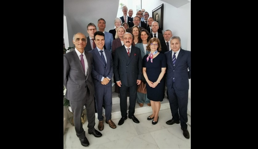 Mohamed Ali Nafti rencontre les ambassadeurs des pays de l'UE