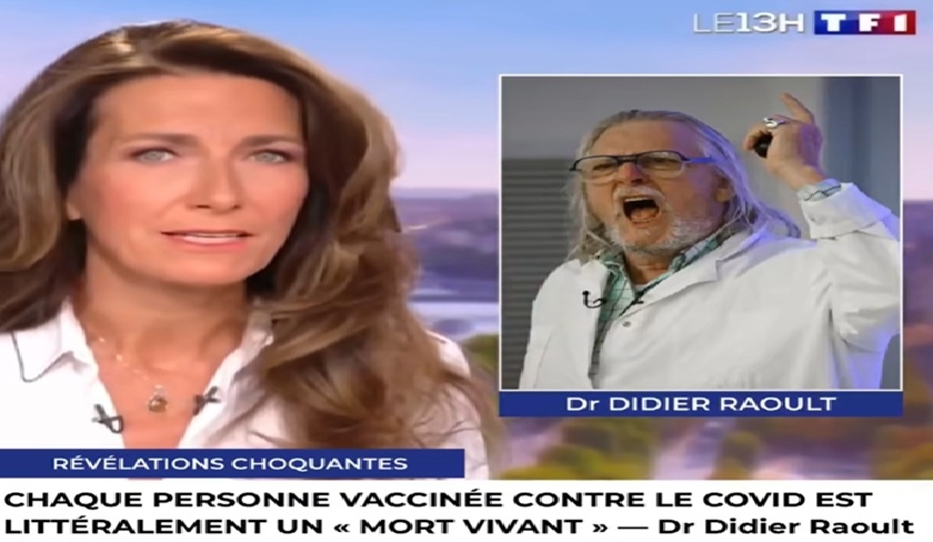 Non, TF1 n'a jamais diffusé cette vidéo sur le vaccin du Covid : Un faux journal pour une vraie intox