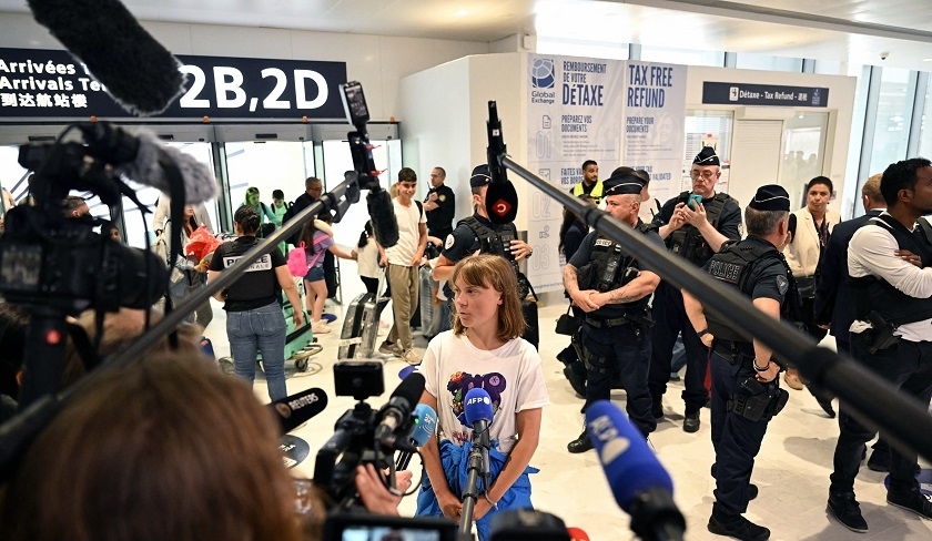 Greta Thunberg interdite d'entrée en Israël pendant cent ans