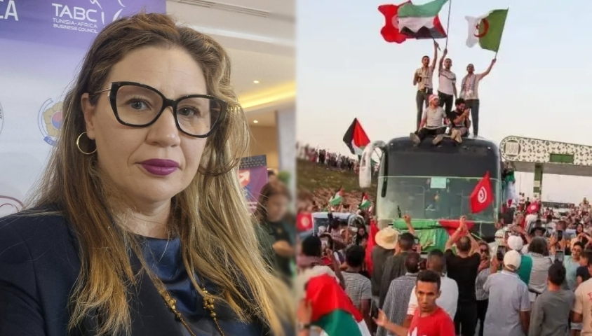 Fatma Mseddi critique la caravane 'Al Soumoud' et le ministre des Affaires étrangères