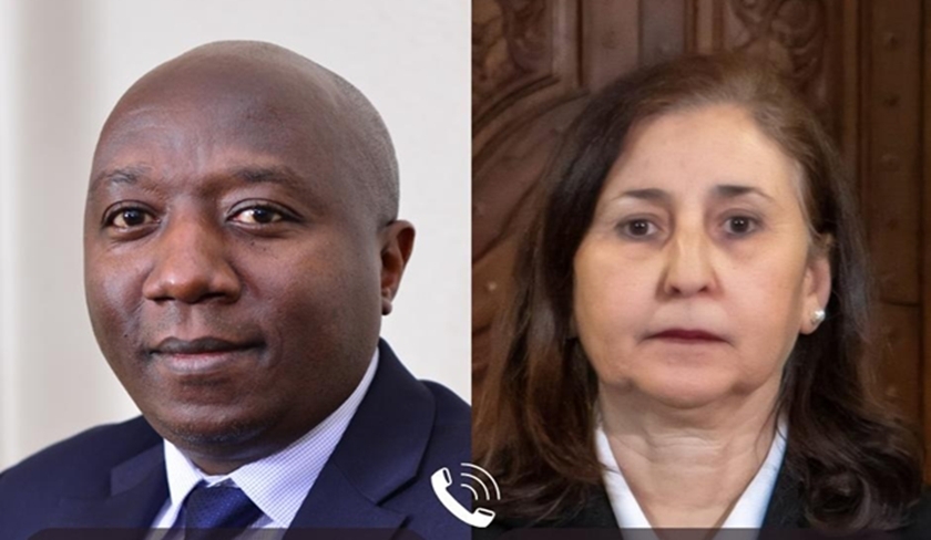 Sarra Zaâfrani Zanzri s'entretient avec le Premier ministre rwandais