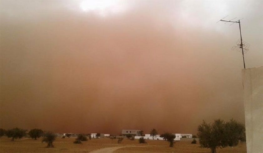 Météo Tunisie - Vents forts dans le sud