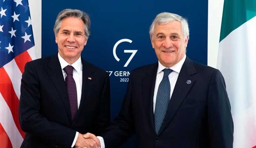 Entretien entre Tajani et Blinken autour de la crise et des réformes en Tunisie