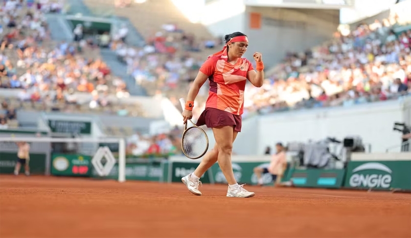 Ons Jabeur en quarts de finale de Roland-Garros