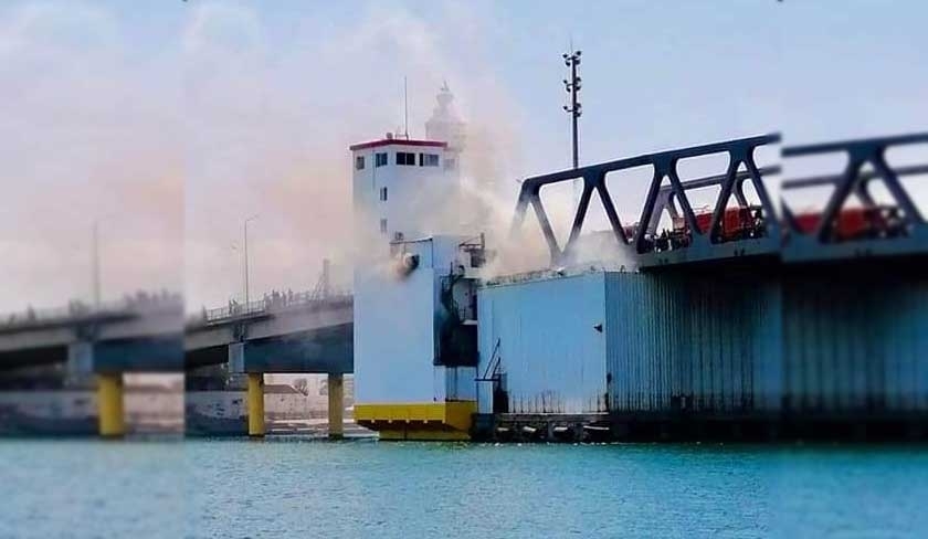 Abdellaoui : le Président a suivi en audio et en vidéo l'incendie du pont de Bizerte