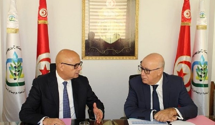 Abdelmonem Belati et Marouane Abassi discutent du financement de la saison oléicole