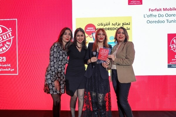 L’offre « DO 2.0 » d’Ooredoo remporte le prix « Élu Meilleur Produit de l’Année 2023 »