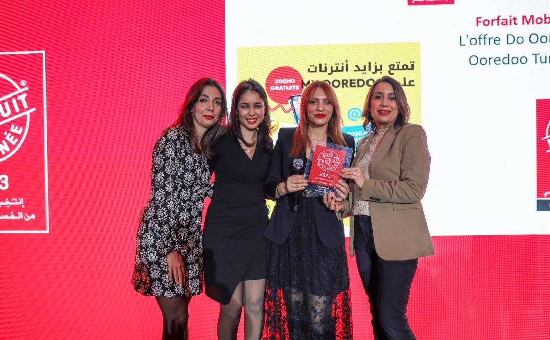 L’offre « DO » d’Ooredoo remporte le prix « Élu Meilleur Produit de l’Année 2023 »