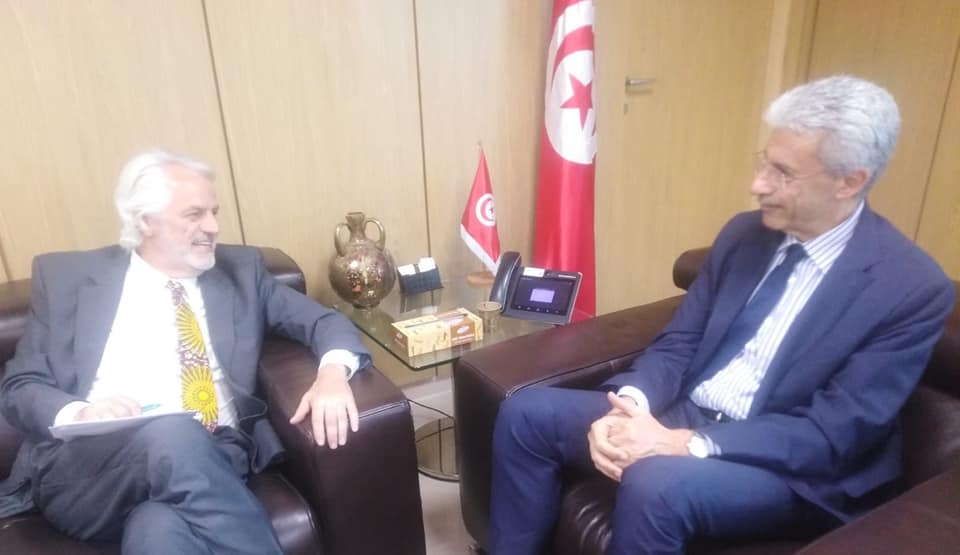 Le Ministre de l’Économie rencontre le nouveau directeur du bureau de l’UNICEF en Tunisie