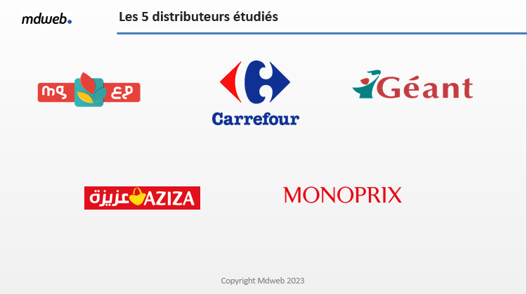 MDWEB : Classement des enseignes de la grande distribution sur le web et les médias sociaux (Juin 2023)