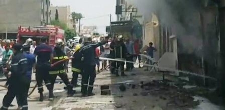 Tunisie – Kairouan : L’incendie d’un dépôt d’essence de contrebande a failli tourner au drame