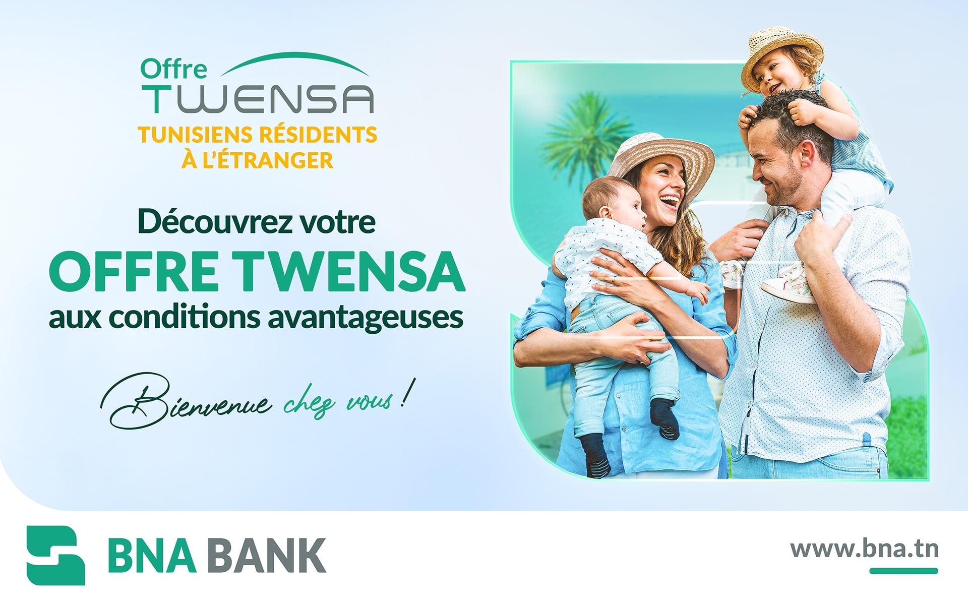 Offre TWENSA BNA :  Riche, diversifiée et avec un Pack TWENSA 100% gratuit