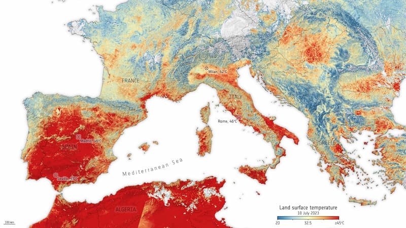 Vague de chaleur: L’anticyclone Cerberus frappe la Tunisie