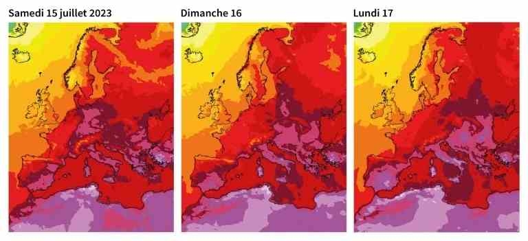 Des vagues de chaleur sans précédent s’abattent sur tout l’hémisphère nord avec des températures record