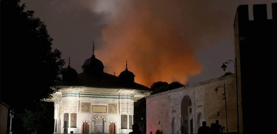 Turquie : Un incendie ravage le « Topkapi »