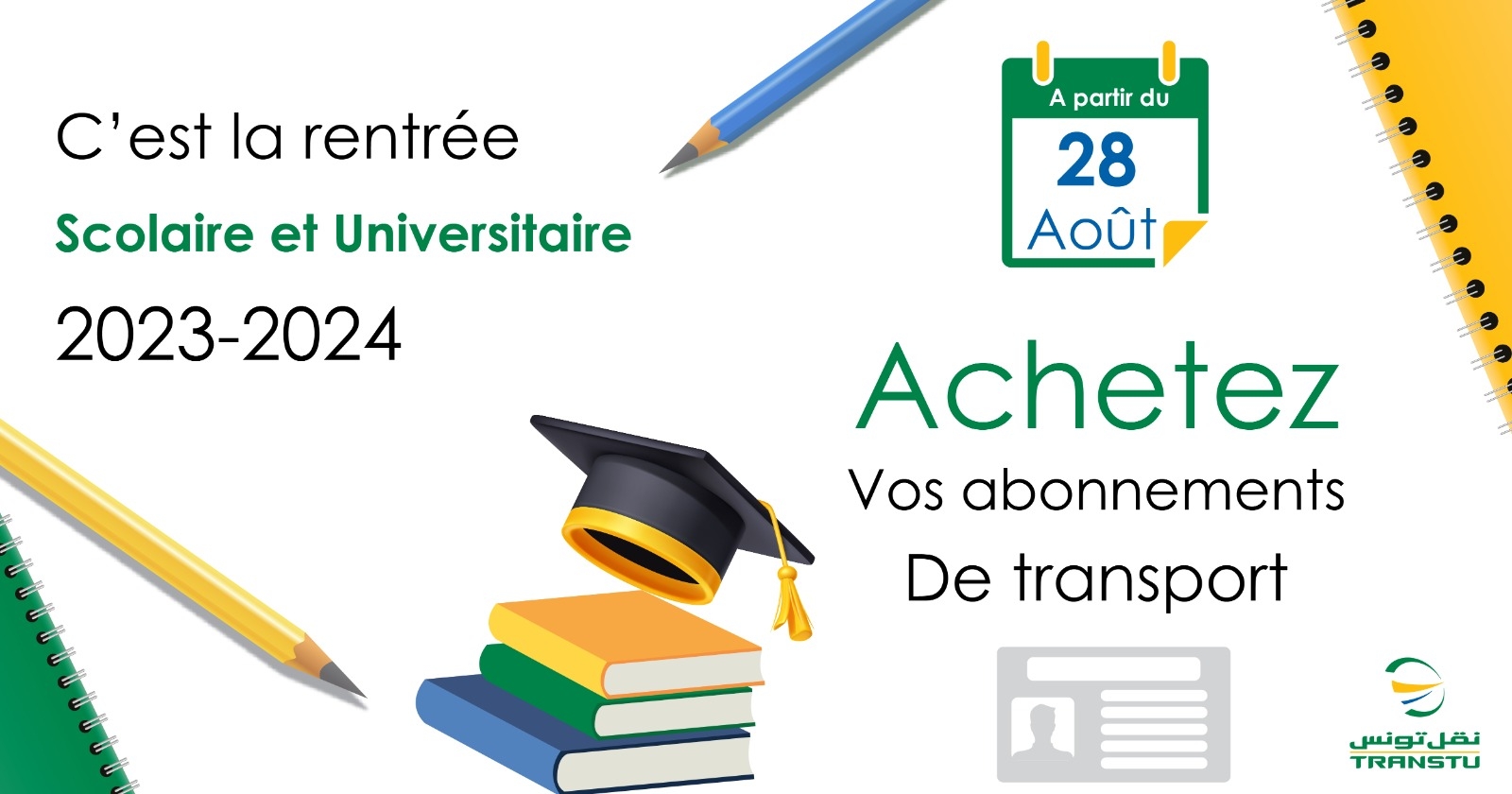 TRANSTU: Démarrage de la vente des abonnements scolaires et universitaires