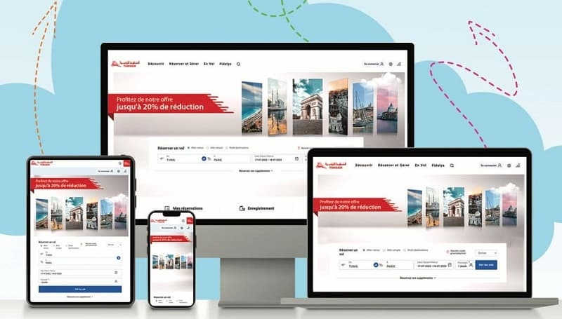 Tunisair lance la nouvelle version de son site web en six langues