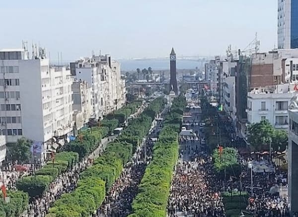 Tunis: La LTDH ouvre son siège aux journalistes pour couvrir la manifestation de soutien à...