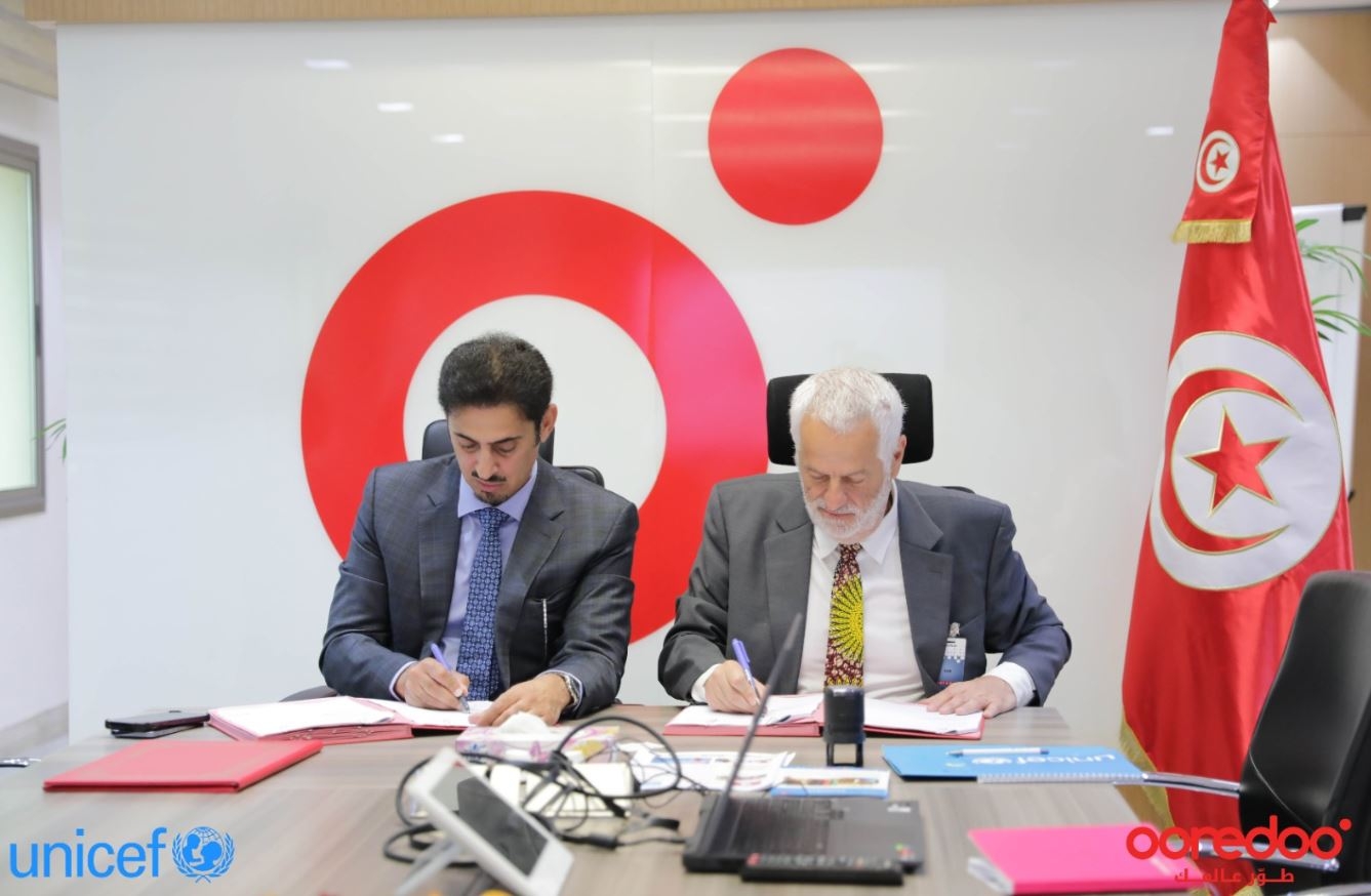 Ooredoo Tunisie et l’UNICEF s’allient pour un avenir prometteur des enfants et des jeunes