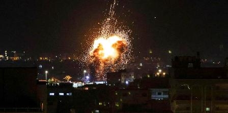 Gaza : Un nouveau massacre perpétré par Tsahal en bombardant une salle de fêtes servant d’abri