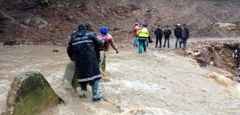 Tunisie – Jendouba : Montée des eaux dans les oueds de la région de Ghar Dimaou