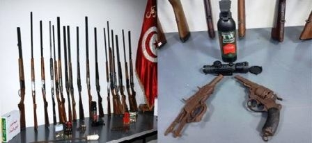 Tunisie – Kairouan : 208 arrestations et saisie d’armes et de pièces archéologiques dans une campagne...