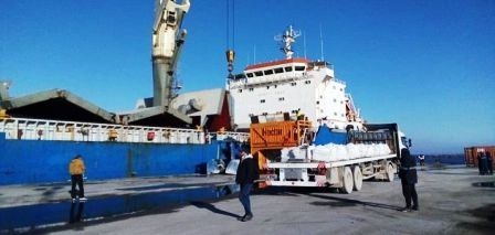 Tunisie : Manzel Bourguiba : Déchargement de 13.200 tonnes d’ammonium