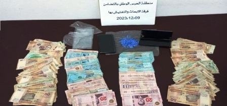 Tunisie – Ettadhamen : Saisie de Cocaïne et arrestation de deux dealers