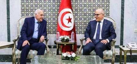 Tunisie – Nabil Ammar s’entretient avec son homologue algérien