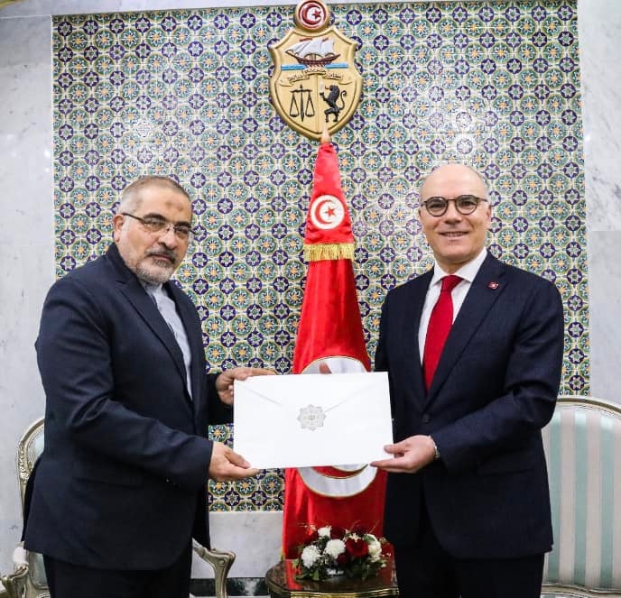 Nabil Ammar reçoit l’ambassadeur de la République d’Iran en Tunisie