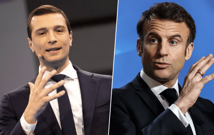 France : N’est pas Macron qui veut, le petit coq de l’extrême droite se paye...