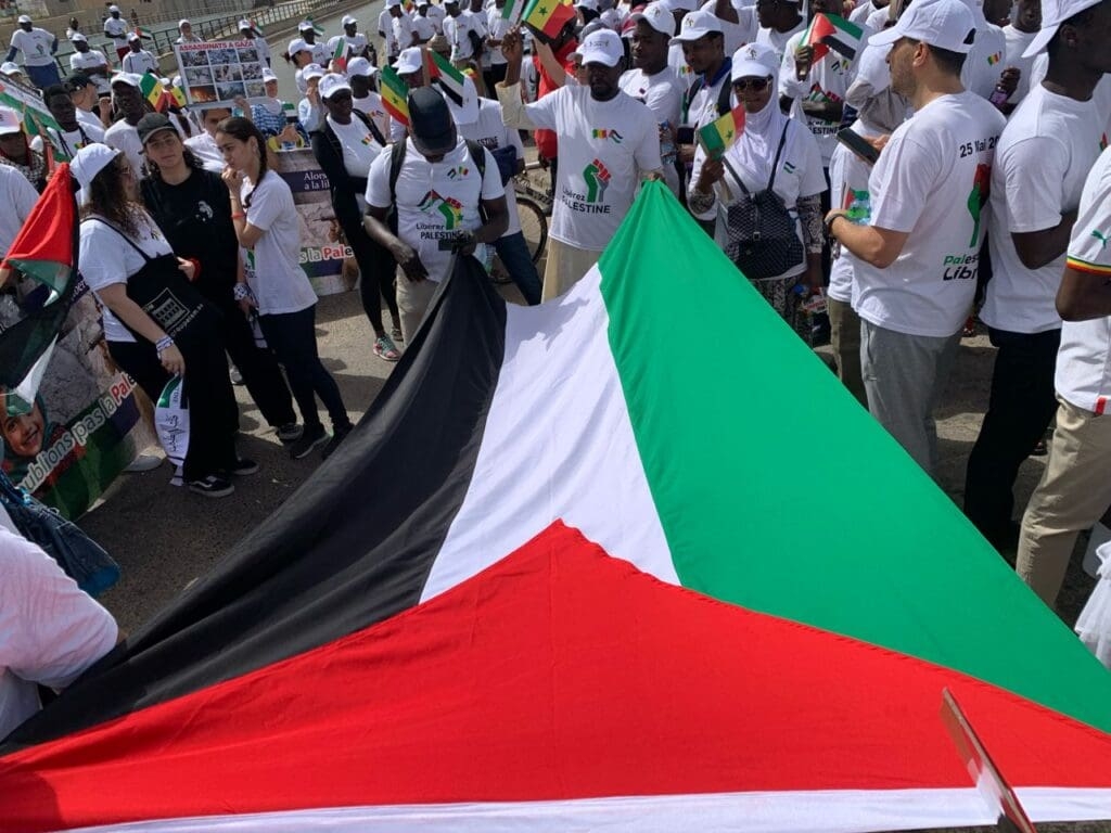 Sénégal-Palestine : La société civile honore l’Afrique