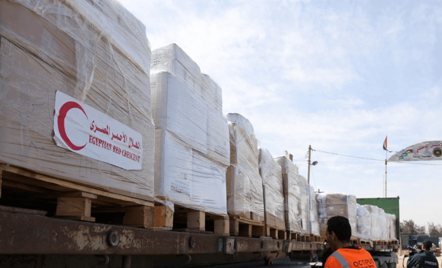 UE : Plus de 2000 camions humanitaires bloqués au passage de R-a-f-a-h