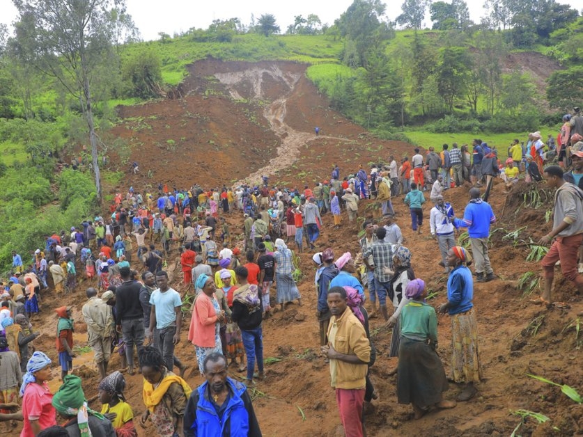 Ethiopie : Un glissement de terrain tue 229 personnes et ce n’est pas terminé