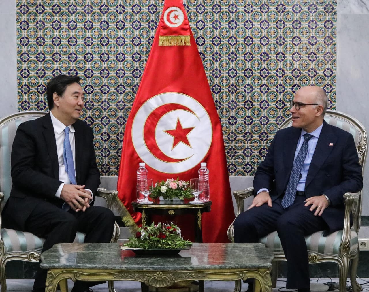 L’envoyé spécial pour le Moyen-Orient de la Chine en visite de travail en Tunisie