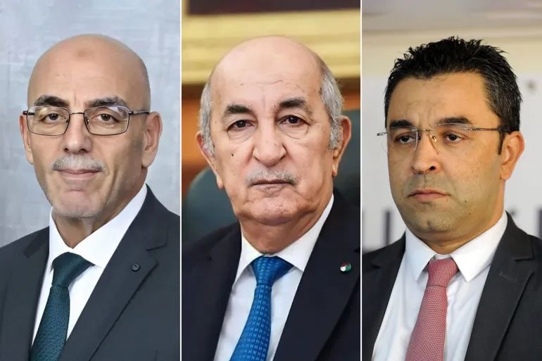 Trois candidats en lice pour les élections présidentielles en Algérie