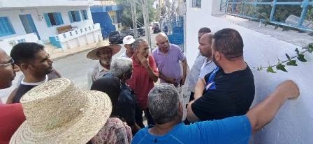 Tunisie – Tabarka : Des riverains protestent pour la coupure continue de l’eau potable