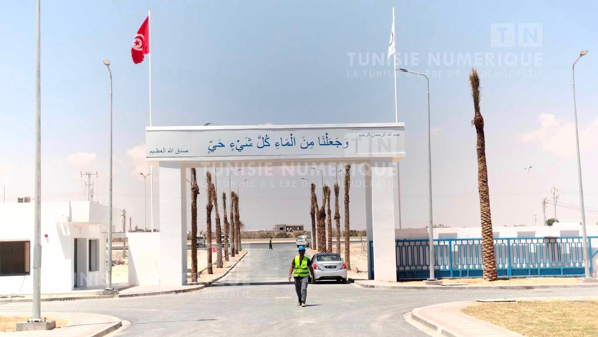 Sfax: La station de dessalement de l’eau de mer fournit 50 mille m3 d’eau [Photos]