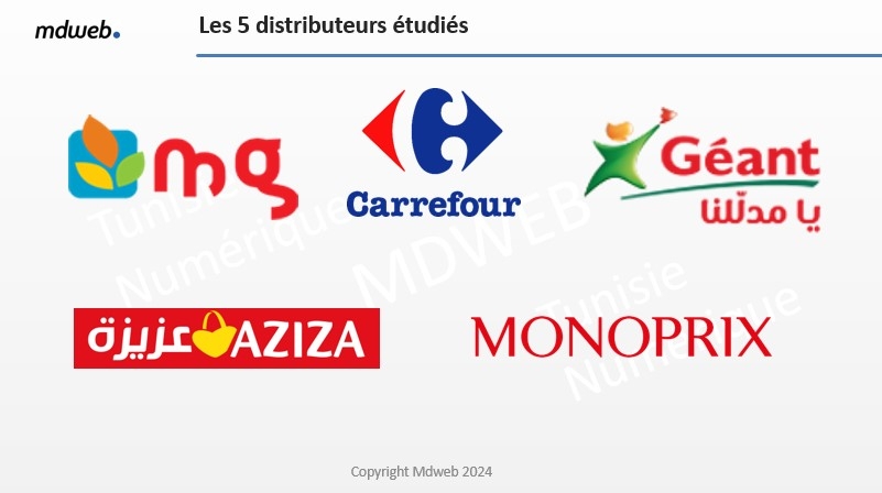 Mdweb : Classement des enseignes de la grande distribution sur le web et les médias...