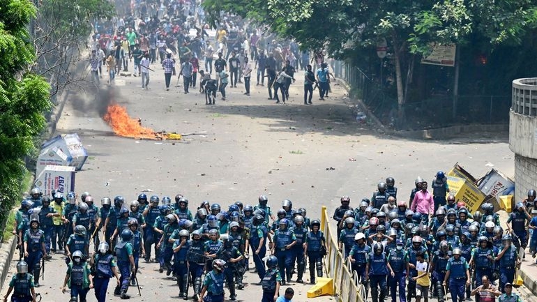 Bangladesh : La contestation ne faiblit pas, au moins 77 morts en quelques heures dont...