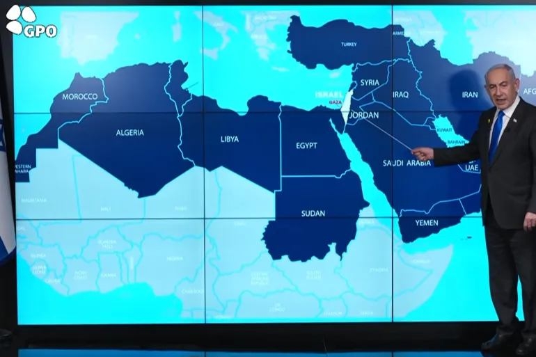 La carte controversée de Netanyahu déclenche la colère au Maroc et relance le débat sur...