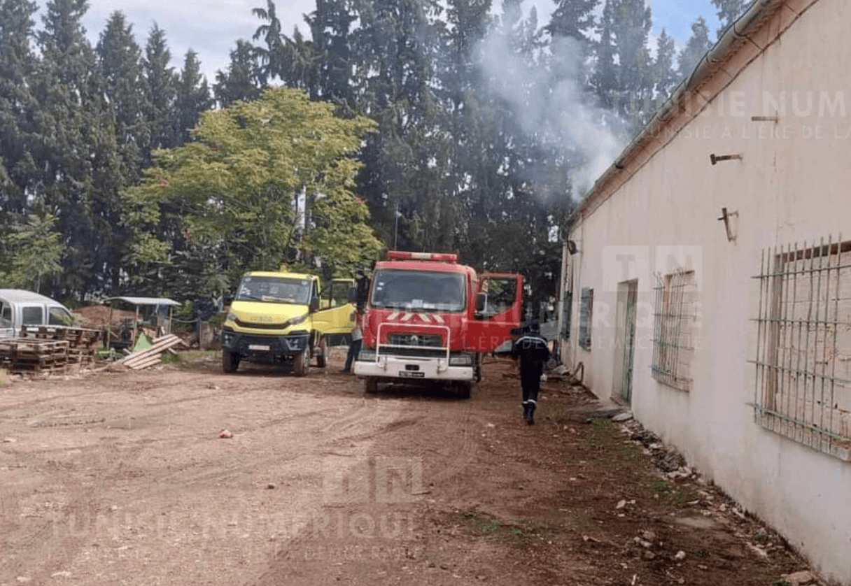 Le Kef: Incendie dans un centre de collecte de céréales à Sers