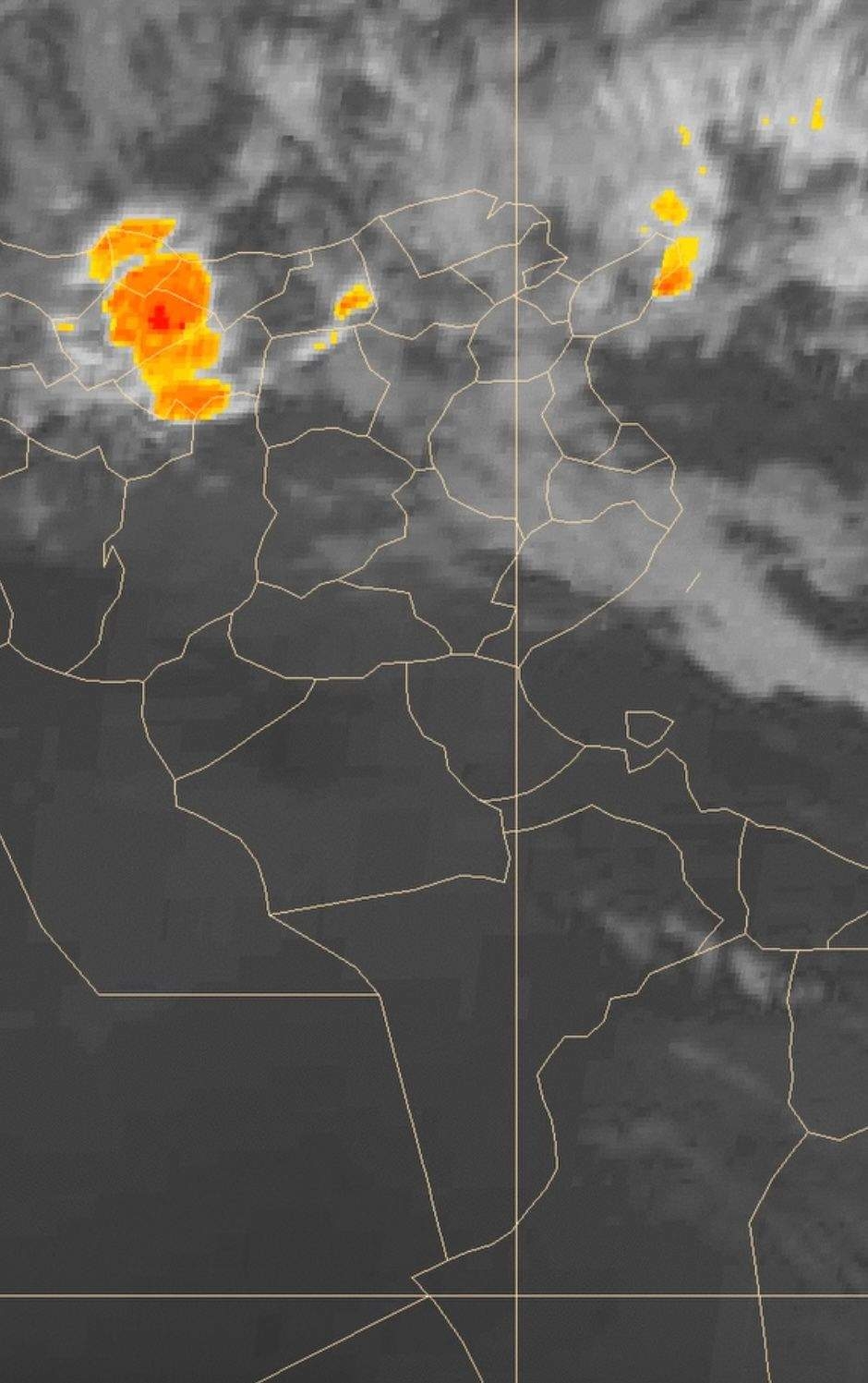 Météo : Alerte aux orages et aux fortes pluies dans le nord de la Tunisie