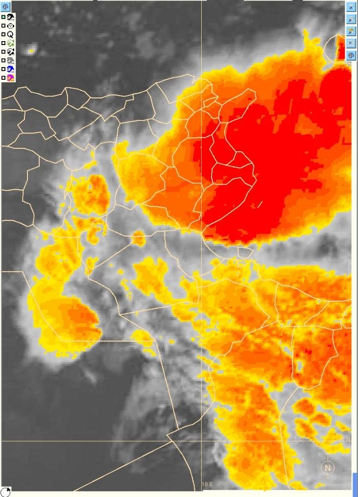 Temps instable en Tunisie : des pluies abondantes attendues dans les régions de l’Est